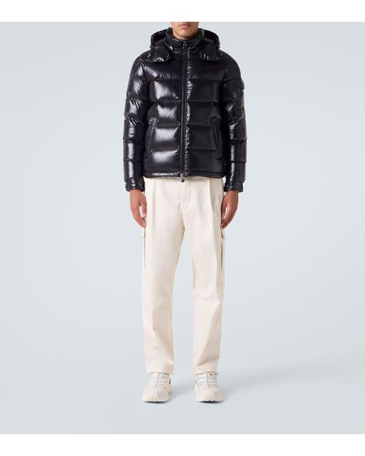 Moncler Cargohose Aus Einem Baumwollgemisch in Natural für Herren