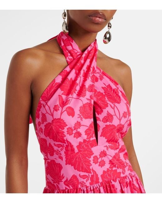 Vestido Fairhaven De Mezcla De Algodon Heidi Klein de color Pink