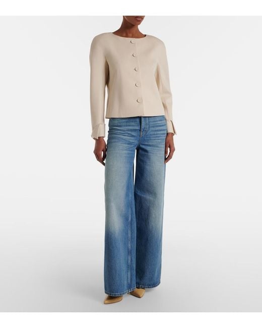 Chloé Natural Virgin Wool Jacket
