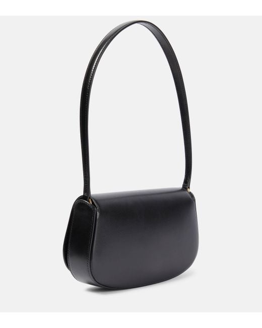 Saint Laurent Black Voltaire Mini Leather Shoulder Bag
