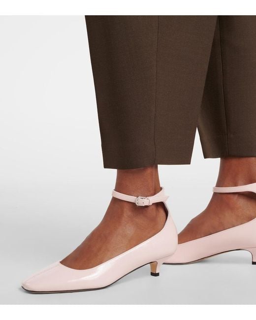 Totême  Pink Leather Pumps