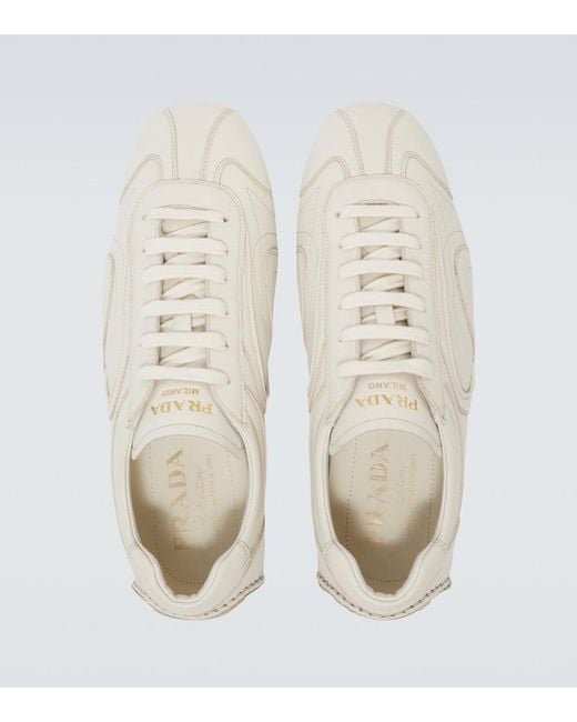 Prada Multicolor Montecarlo Re-Edition 2005 Antiqued Nappa Leather Sneakers for men