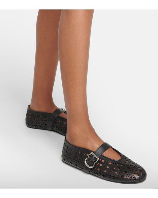 Alaïa Black FLACHE SCHUHE
