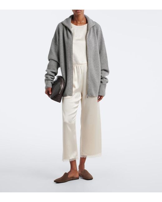 Extreme Cashmere Gray N°495 Xtra Yours Cashmere Jacket