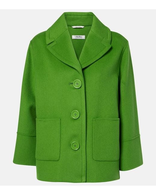Giacca Windsor di Max Mara in Green