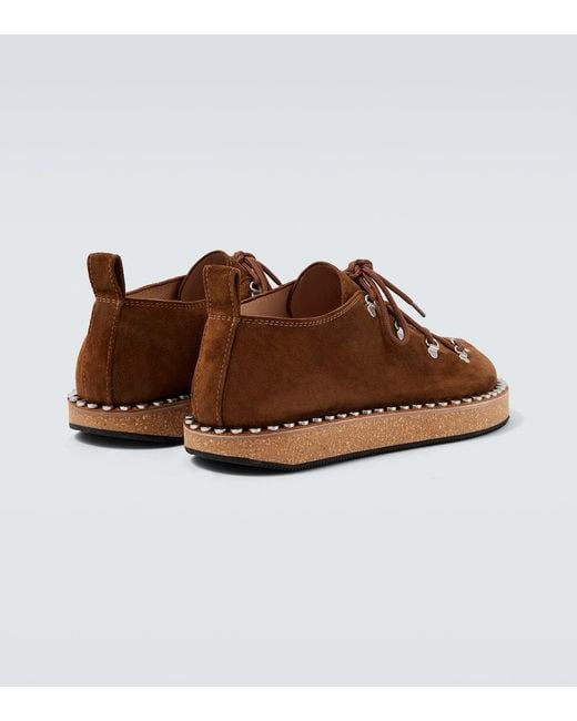 Chaussures Rivet En Daim Loewe pour homme en coloris Brown