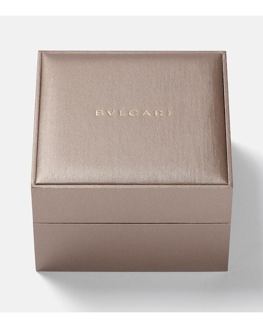 BVLGARI Metallic Serpenti Tubogas Embellished 18Kt And Stainless Steel Watch
