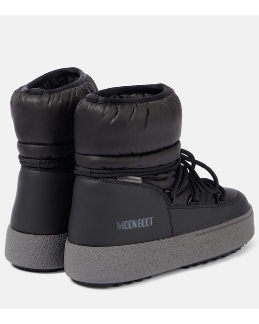 Moon Boot Black Ltrack Low Snow Boots