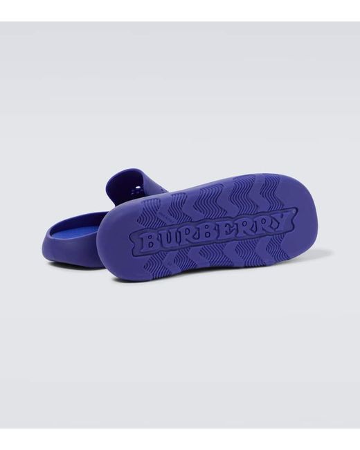Burberry Slippers EKD in Blue für Herren