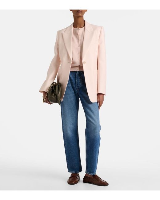 Citizens of Humanity Blue Winslow Mid-Rise Straight Jeans