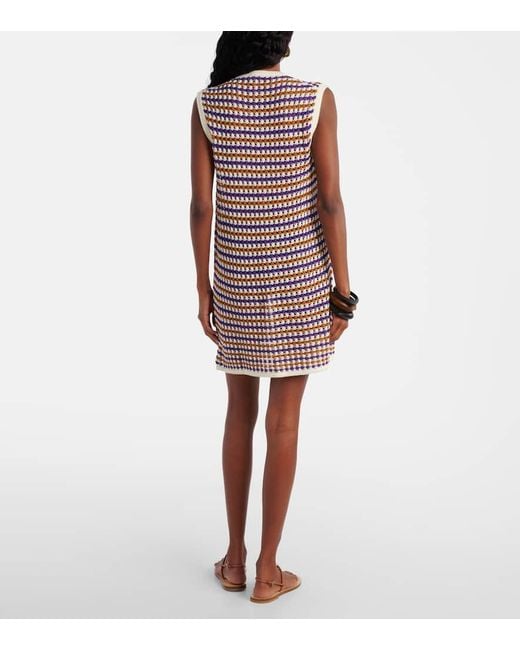Eres White Minikleid Inedite Aus Einem Baumwollgemisch