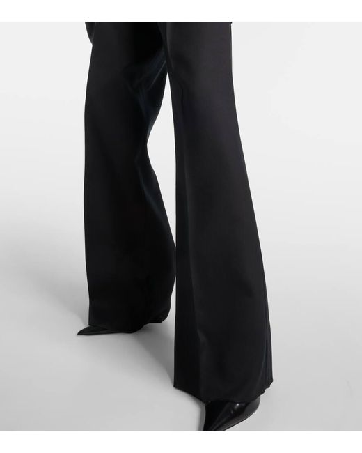 Pantalones anchos Zirlo de algodon Sportmax de color Black