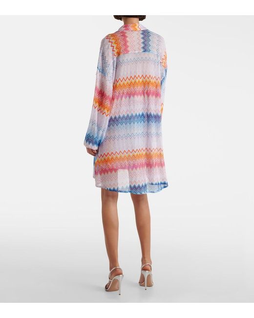 Missoni Multicolor Zig Zag Kaftan