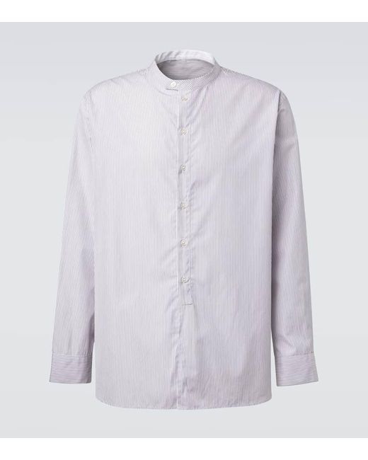 Studio Nicholson X Aaron Levine Hemd Nick Aus Baumwolle in Gray für Herren