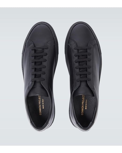 Common Projects Blue Original Achilles Low Sneakers for men