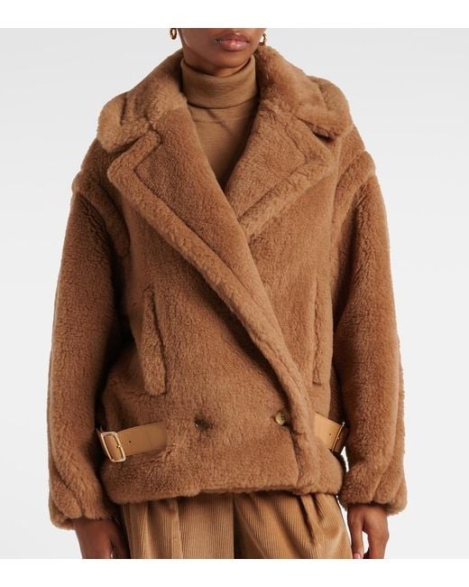 Max Mara Brown Vanadio Teddy Jacket