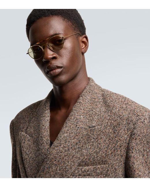 Gafas De Sol De Aviador Dasan Jacques Marie Mage de hombre de color Natural
