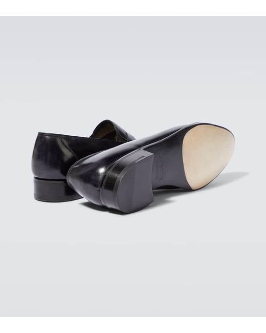 John Lobb Loafers Montgomery Aus Leder in Black für Herren