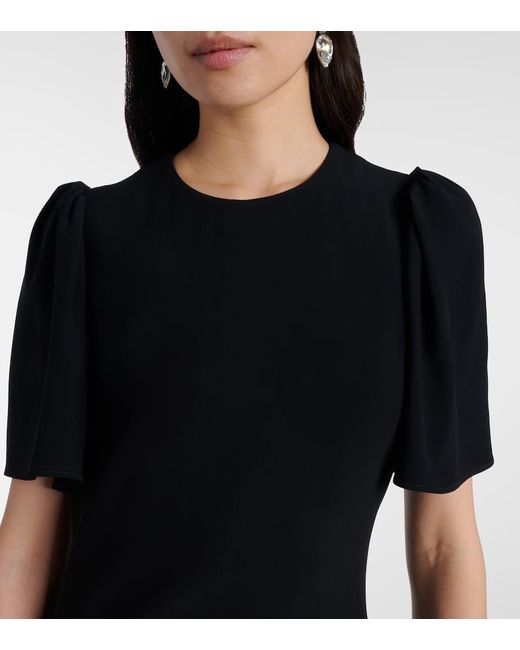 Alexander McQueen Black Midikleid