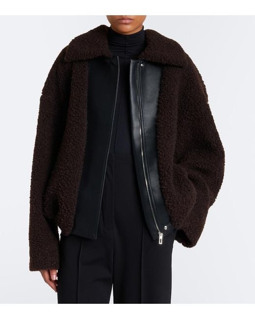 Sportmax Black Teddy Jacket