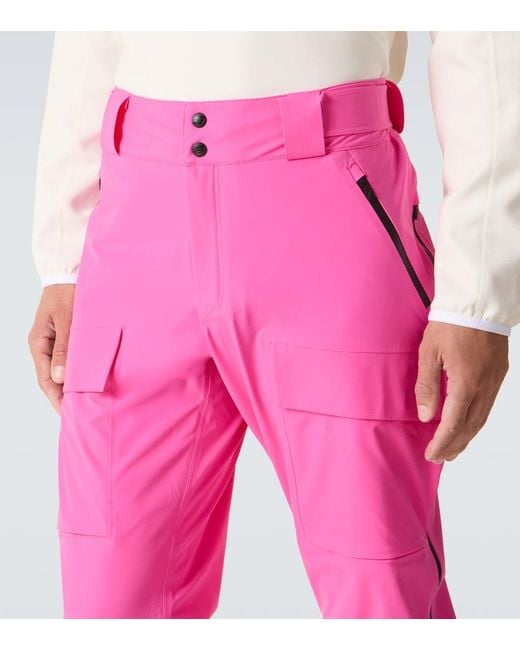 Aztech Mountain Pink Hayden 3L Shell Ski Pants for men