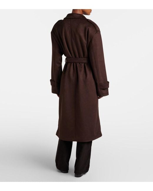 Frankie Shop Brown Pembroke Trench Coat