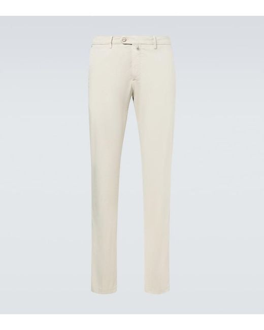 Kiton Natural Cotton-Blend Chinos for men