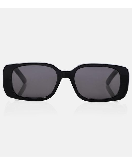 Dior Black Wil S2u 53mm Geometric Sunglasses