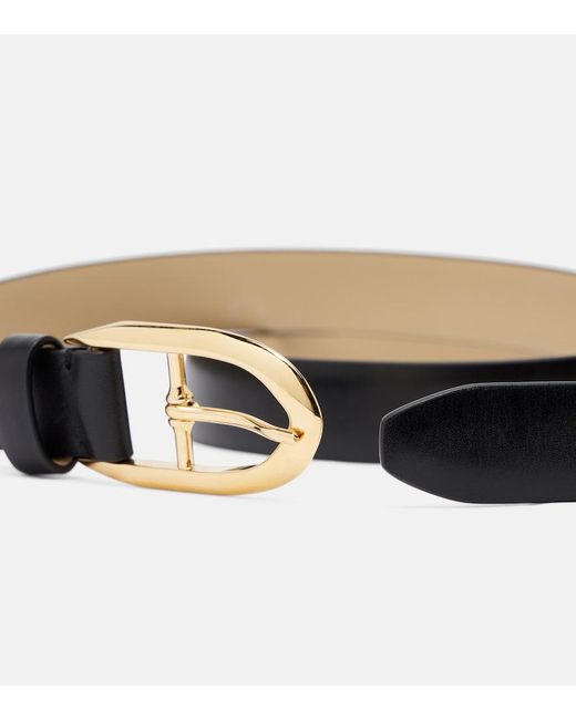 Givenchy Black Leather Belt