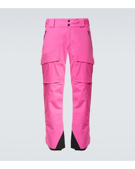 Aztech Mountain Pink Hayden 3L Shell Ski Pants for men