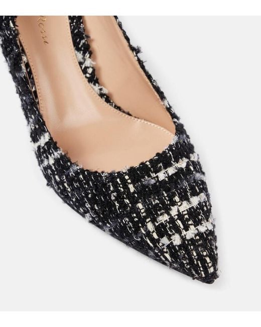 Gianvito Rossi Black 70 Boucle Pumps