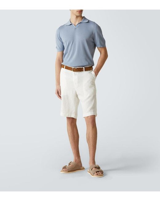 Polo di Fedeli in Blue da Uomo