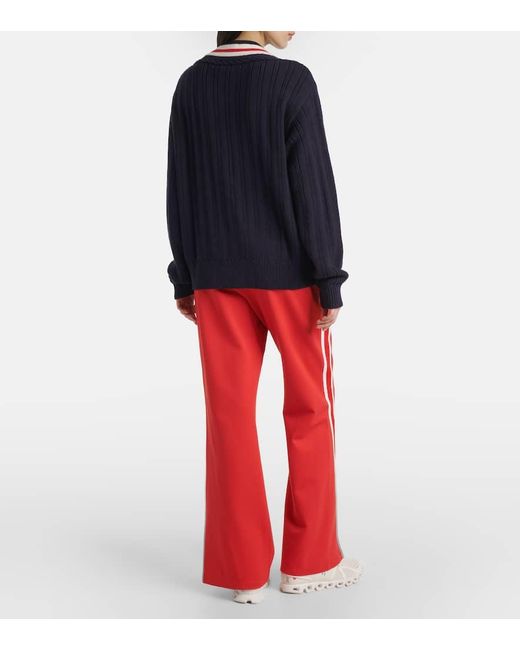 The Upside Blue Pullover Renshaw Josette Aus Baumwolle