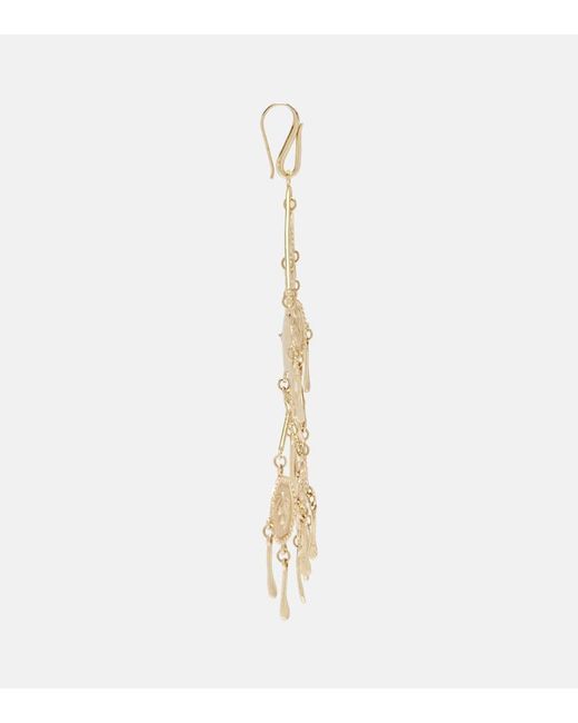 ALÉMAIS Metallic Le Jardin Drop Earrings