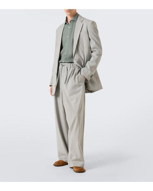 Mocassini Flex di Loewe in Brown da Uomo