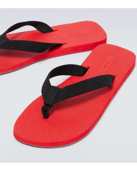 Sandalias Dune De Grogren The Row de hombre de color Red