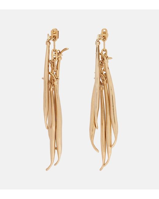 Jacquemus Metallic Ohrringe Haricots