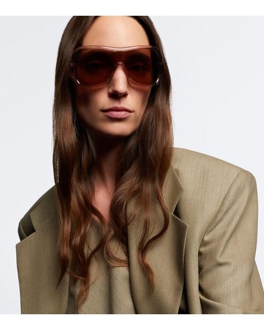 Fendi Pink Screen Shield Sunglasses