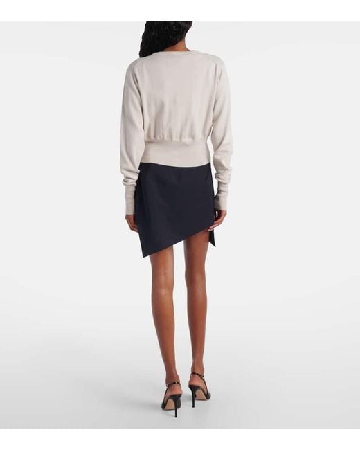 Cardigan Bea Orb De Algodon Y Cachemir Vivienne Westwood de color Natural