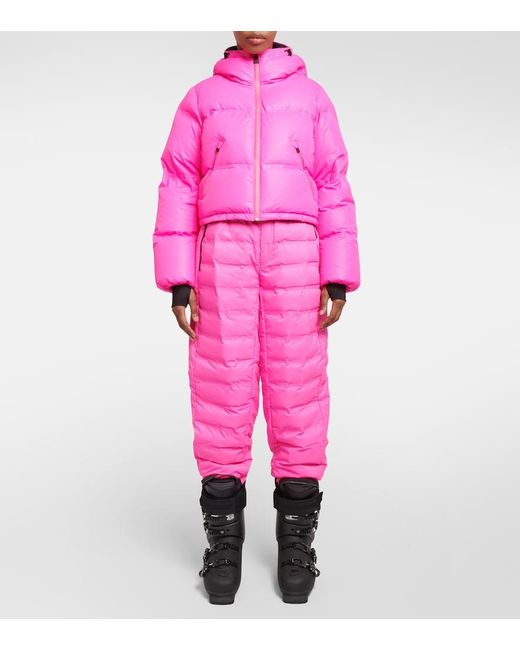 Aztech Mountain Pink Minnie Nuke Suit Down Jacket