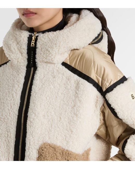 Bogner Natural Korad Hooded Down Ski Jacket