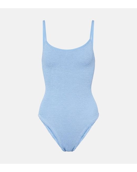 Hunza G Blue Pamela Swimsuit