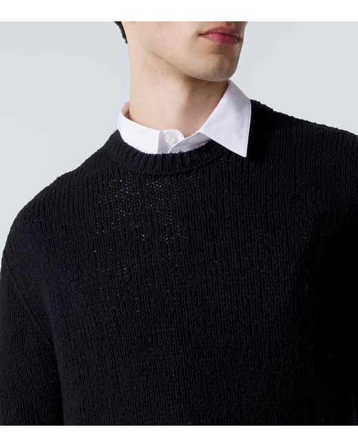 The Row Black Laing Silk Top for men