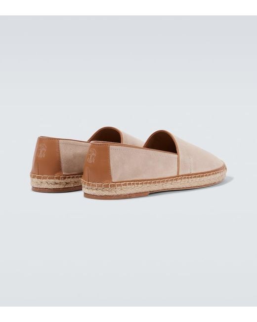 Espadrillas di Brunello Cucinelli in White da Uomo