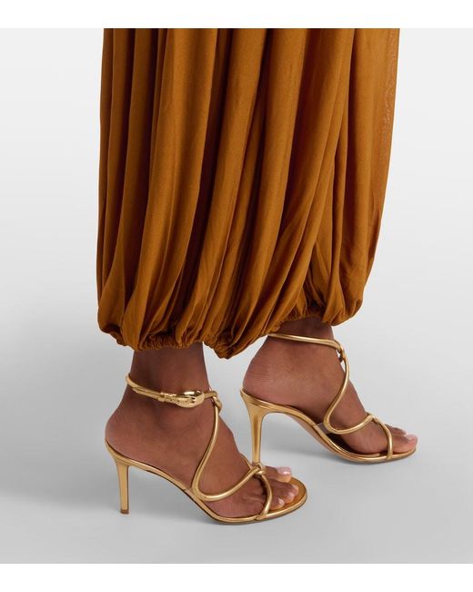 Mono Bustier Luna De Jersey Plisado Zimmermann de color Brown