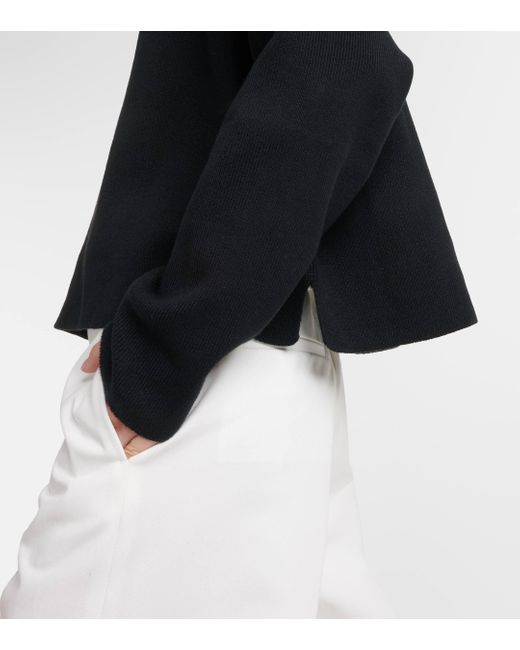 Polo Ami De Cour en coton melange AMI en coloris Black