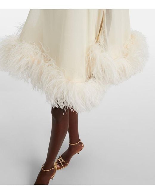 ‎Taller Marmo Natural Vegas Spirito Silk Minidress