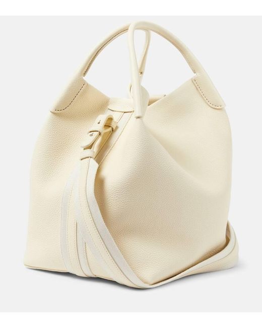 Loro Piana Natural Tote Bag Bale Large Aus Leder