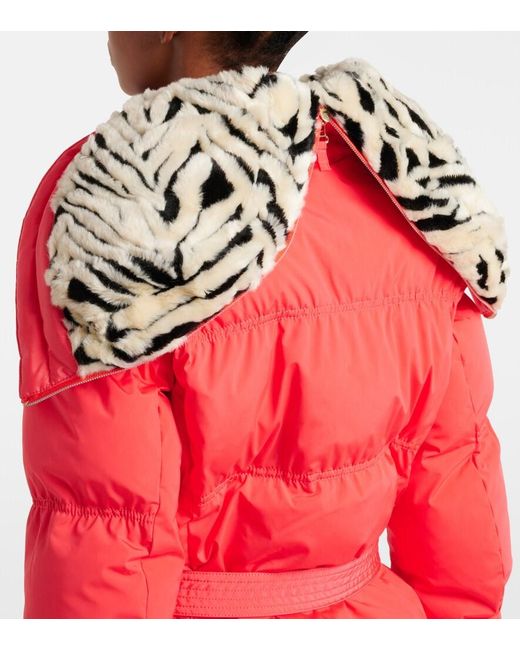 Jet Set Red Chaminox Ski Jacket