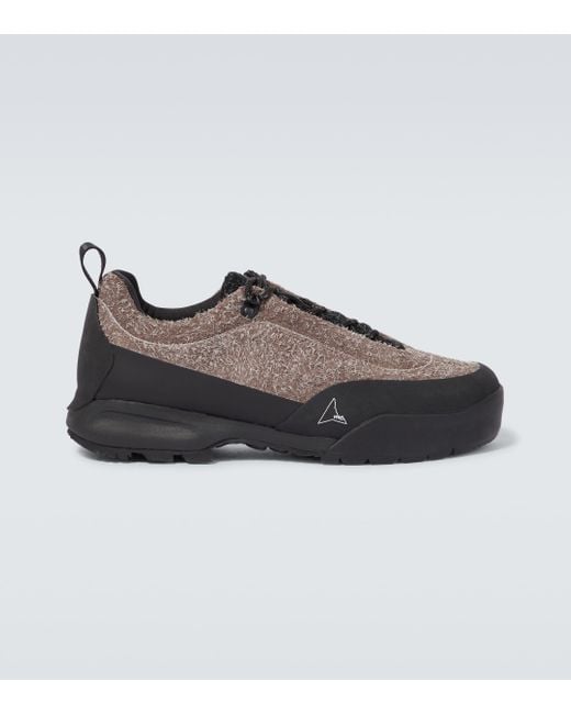 Roa Brown Cingino Suede Hiking Boots for men